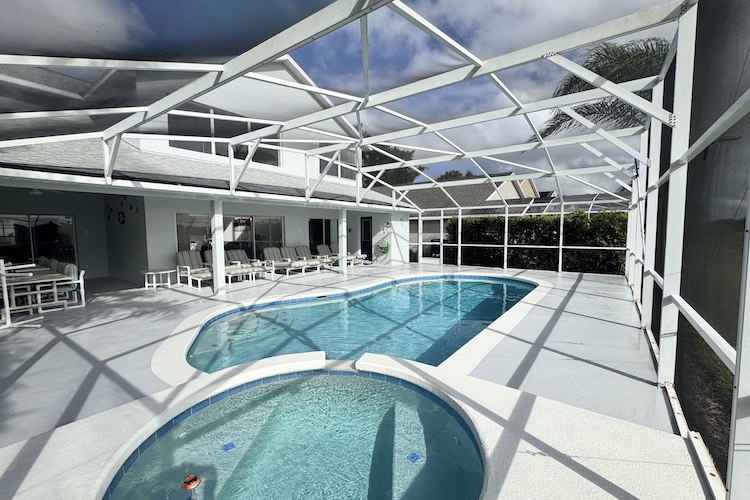 Large Pool Deck